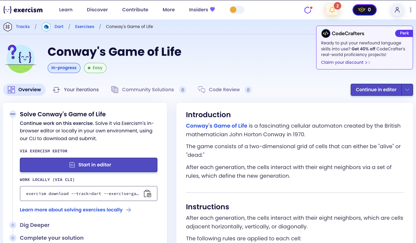 Game of Life Exercise